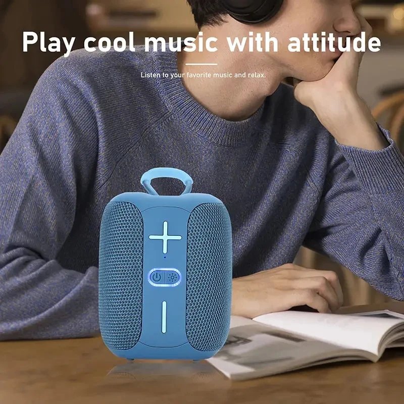 Caixa De Som Speaker Bluetooth Portable Sound Box Music Wireless Subwoofer Mini Radio FM Woofer Bass Computer PC TV Small Audio - Image 5