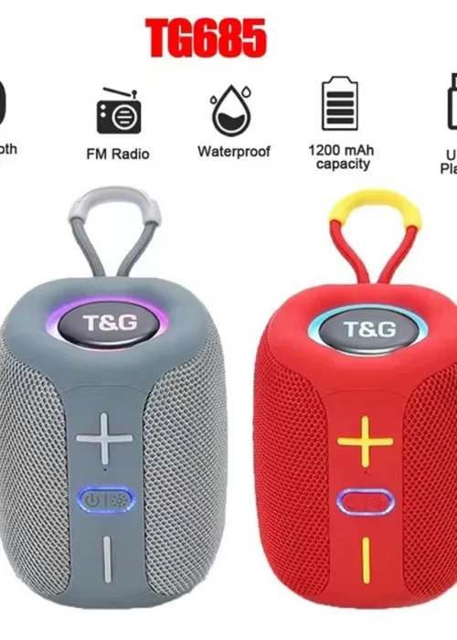 Caixa De Som Speaker Bluetooth Portable Sound Box Music Wireless Subwoofer Mini Radio FM Woofer Bass Computer PC TV Small Audio