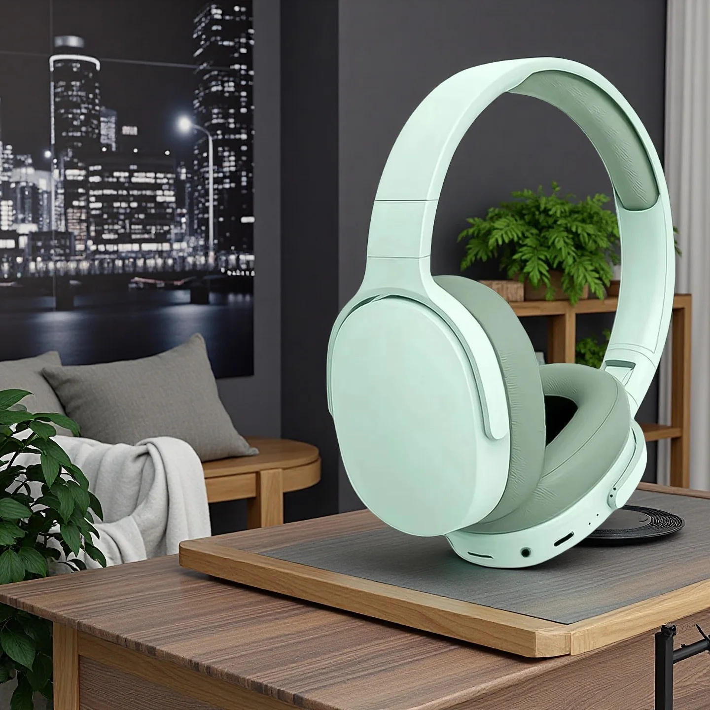 Fashion Bluetooth Wireless Headphones Over Ear Deep Bass Sports Stereo HiFi Long Battery Life Universal For All Devices - Image 4